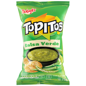 TOPITOS SALSA VERDE